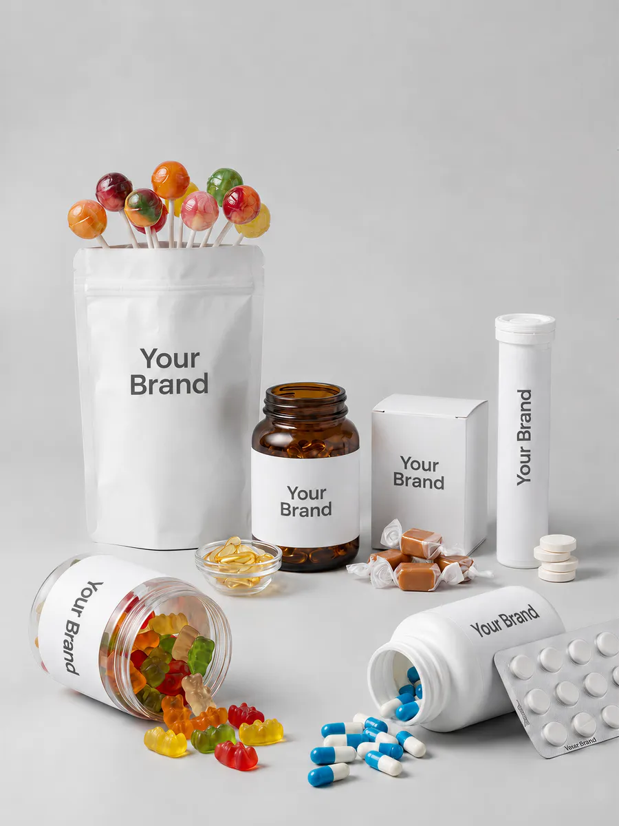 Softgels, gummies, tablets & liquids — production at Top Energy Set, Kostrzyn nad Odrą
